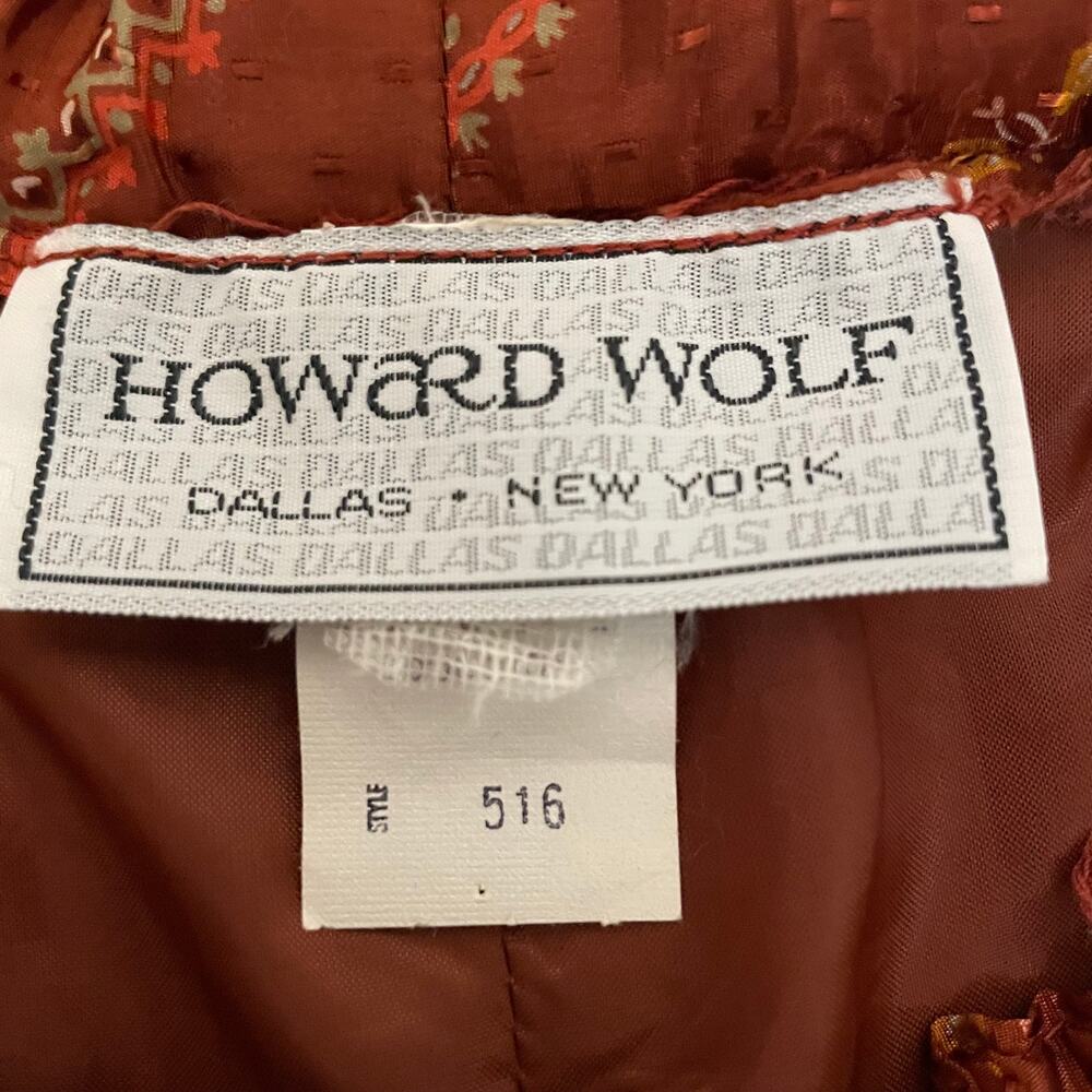 Vintage 80'S Howard Wolf Harem Pants Blouse Set - Picture 4 of 11